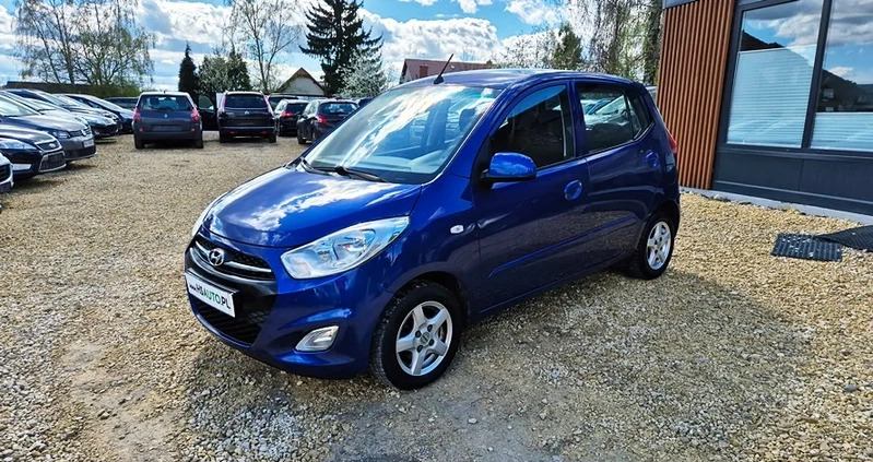 Hyundai i10 cena 14900 przebieg: 160000, rok produkcji 2012 z Głuszyca małe 781